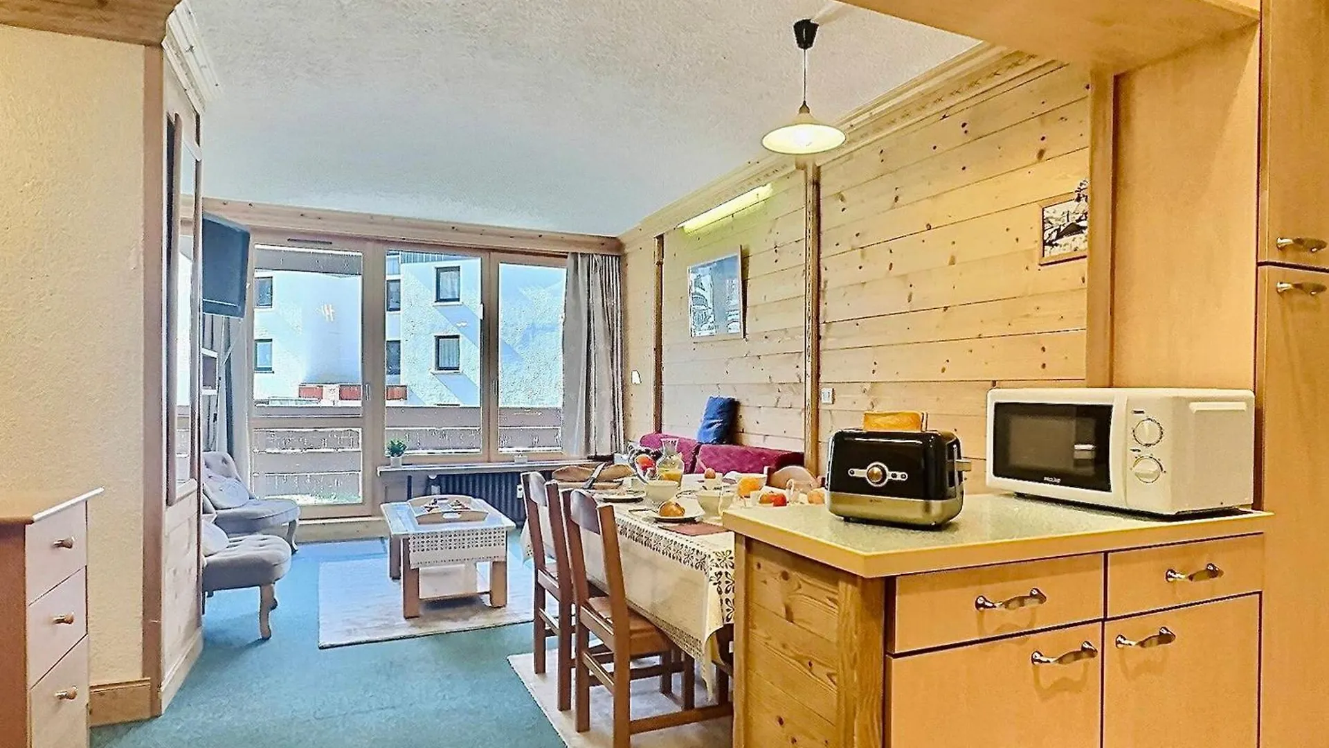 Tignes Val Claret - Apt 6 Pers, Balcon, Ascenseur, Pied Des Pistes - Fr-1-411-405 Apartment
