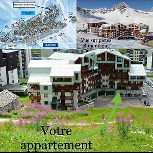 Apartment Studio Au Hameau De Borsat Avec Parking !, Tignes